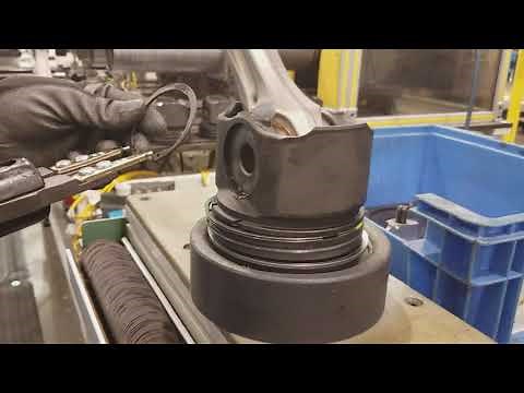 How to insert a a snap ring with an air powered tool