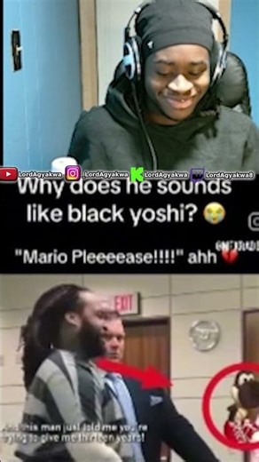 Bro Sounds Like Black Yoshi #lordagyakwa #funny #memes #viral #dankmemesdaily #comedyshorts #fypシ