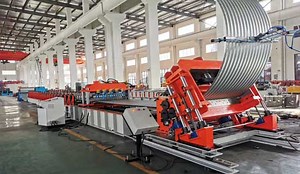 Spiral Corrugated pipe machine