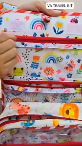 1K views | *Multipurpose travel kit* 10 themes available as per image VA173 to VA182 Size - 18 inches by 9 inches if opened 9 inches by 9 inches if closed Includes 4 to 5 compartments , Foldable kit Comes with a detachable keychain 3D toy. Can be hanged in Almirah or anywhere. Washable Fabric- Nylon cotton *Rs.freeship* #multipurposekit #kit #kidskit #kidspouch #sumidiclassics Click on the below link for more details https://wa.me/919113047204 | AIBA Premium | Facebook