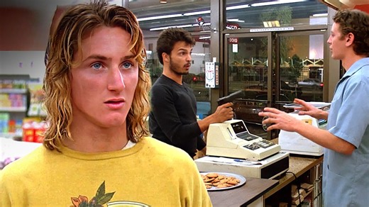 Brad Hamilton stops a robbery at the convenience store – Fast Times at Ridgemont High