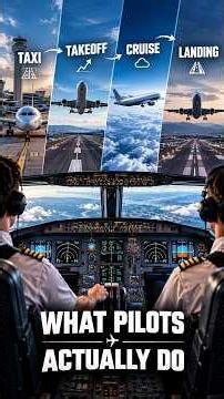 What Pilots Really Do Inside the Cockpit #pilot #airplane #aircraft #cockpit #plane #inside
