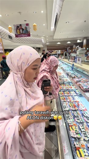 Pulang Tarawih dan Nikmati Sushi Diskon AEON