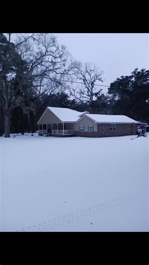 from the moment we moved here I said that if it snowed just how absolutely breathtaking it would be. #GAsnow2025