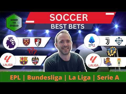 Soccer Predictions Today (FEB 21-22) | EPL | La Liga | Bundesliga | Serie A