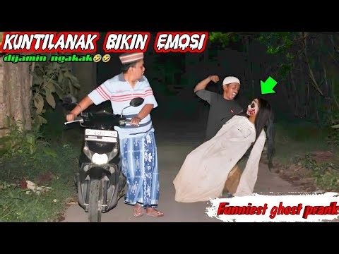 Kompilasi Prank Kuntilanak Bikin Emosi || Paling Lucu Dijamin Ngakak🤣🤣