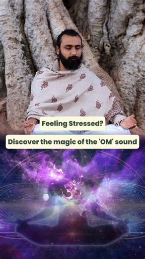 Om - The Echo of Existence ‘Om’ - the primordial sound of the universe. It is said that all creation begins and dissolves within this vibration — the sound of existence itself. When you chant or even listen to Om, your breath slows, your mind softens, and your being aligns with balance. It’s not just a sound - it’s a doorway to peace, awareness, and connection with the universe within you. Close your eyes. Breathe deeply. Listen to Om five times - and let it guide you home. 🌙 . . #omchanting #s