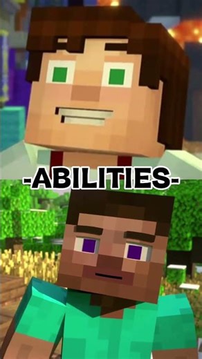 Jesse (Minecraft story mode) VS Steve (Minecraft)