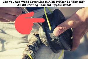 Can You Use Weed Eater Line In A 3D Printer as Filament? All 3D Printing Filament Types Listed! - 3D Print Schooling