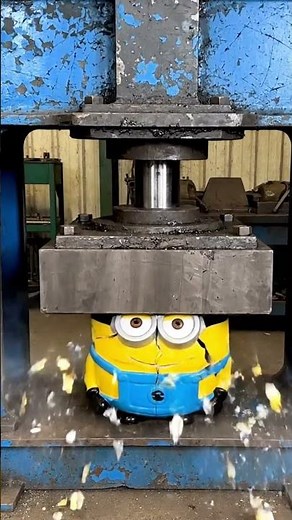 Hydraulic Press Vs Minions! 🍌💥