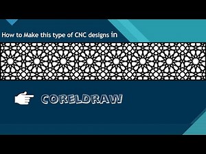 How to Trace Islamic CNC Jali in Coreldraw (Easily and Fast)