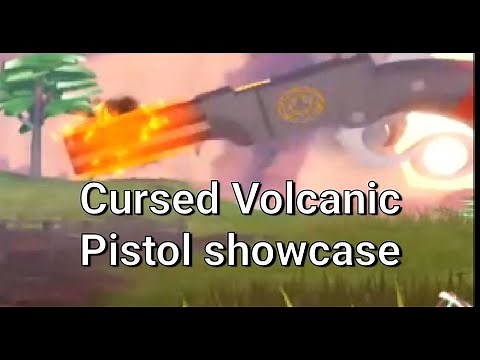 Cursed Volcanic Pistol showcase | Roblox The wild west new update
