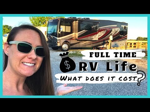 RV LIVING COST - How Much Does It COST TO LIVE IN AN RV Full Time? (WHAT I PAY!)