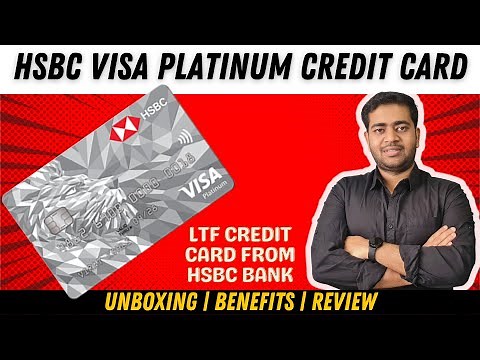 HSBC Visa Platinum Credit Card Unboxing & Review | TechnoFino 🔥