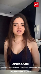 8K views · 48 reactions | Amira Knani diplômée 2024 | Polytech Intl | Facebook