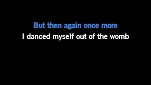 Karaoke Cosmic Dancer - T. Rex - CDG, MP4, KFN - Karaoke Version