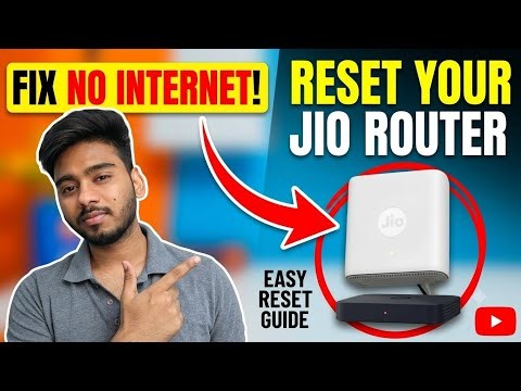 How to Reset Jio AirFiber Router | Reset Jio AirFiber Router (Step-by-Step Guide) #JioAirFiber #Jio