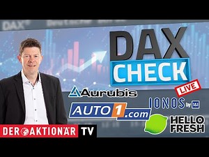 DAX-Check LIVE: Allianz, Aurubis, Auto1, Evotec, HelloFresh, Hochtief, Ionos, Ströer, Zalando