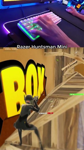 Razer Huntsman Mini😍Box Fights Keyboard Sounds