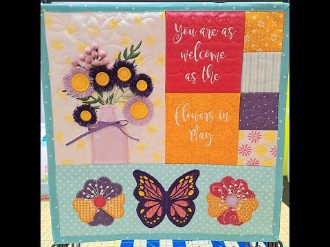 Kimberbell Mini Quilt May Part 2 April 2, 2024