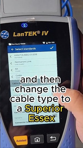 CAT6 certification and testing with the LanTEK IV