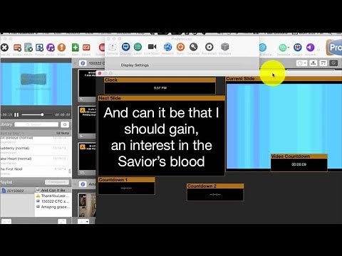ProPresenter 6 Tutorial The Stage Display