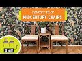 Making Over Midcentury Chairs | Easy Furniture Flip