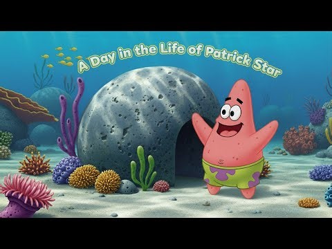 A Day in the Life of Patrick Star | Spongebob Story To Fall Asleep To.