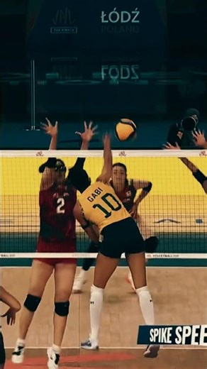 Gabi 🇧🇷: Nobody could stop her in the VNL 2025! 😮‍💨