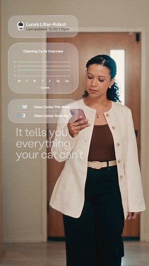 Advanced. AI-Powered. Litter-Robot 5 Pro. Say hello to the new standard of cat care. | Whisker