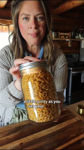 Machine + Cheese but from a 🫙 Follow along for more purposeful pantry tips from a mom of 7 #pantry