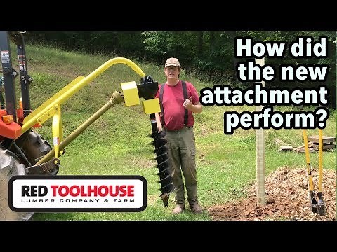 The New Titan 3 point hitch post hole digger: A Review