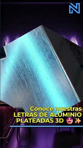 Letras de Aluminio Plateadas que Elevan tu Negocio ✨