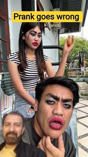 Snapchat Filter Prank Gone Wrong 😂 | Egg Twist | Reverse Prank Shorts#prankvideo #funny #comedy #yt