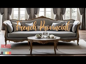 French Provincial Interior Design: Create a Timeless Elegance