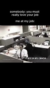 Me showing how much I “love” my job by actively destroying office equipment in 4K #officememes #corporatesnark #workrage #relatable #overit | Corporate Snark