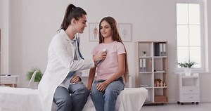 Pediatrician Conducts Thorough Examination Respiratory System Stock Footage Video (100% Royalty-free) 3605477683 | Shutterstock