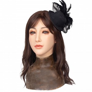 Silicone Female Mask for Cosplay Crossdressing Without Wig Make Up - Etsy