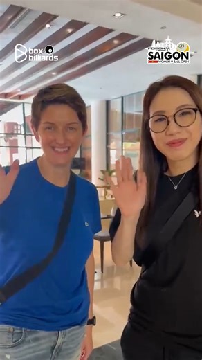"Xin chào Việt Nam 🇻🇳" sõi thế này thì đề nghị nhập tịch Kelly Fisher & Wei Tzu Chien gấp! ————————————————— Poison Cues Saigon Women's 9-Ball Open 2025 ⚙️ Nội dung: 9 Bi 👤 64 cơ thủ nữ 🗓️ Thời gian: 20/9 - 26/9 🏟 Địa điểm: Nhà thi đấu Quân khu 7, TP.HCM 💰 Tổng tiền thưởng: 75.000 USD (1,965 tỷ đồng) 🎫 KHÁN GIẢ CÓ THỂ MUA VÉ TRỰC TIẾP TẠI NHÀ THI ĐẤU QUÂN KHU 7 ĐỂ THEO DÕI CÁC TRẬN ĐẤU! #BoxBilliards #PoisonCues | Box Billiards Pool VN