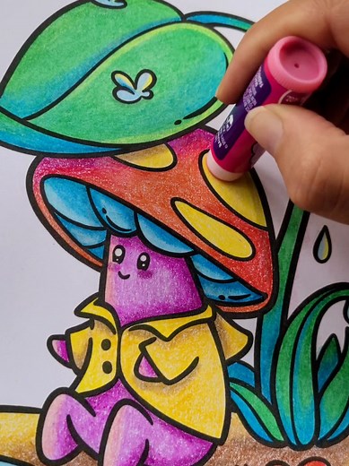 Blending Crayola Crayons for Creative Coloring Techniques
