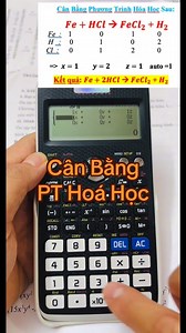 Lấy điểm 10 môn Hoá bằng casio mà học sinh chưa biết. #khoahoctunhien #khoahoctunhien7 #hoahoc #khoahoctunhien8 #hoahoccap2 | Nguyễn Văn Trường