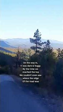 The 5 minute steep grade terrifying brake smoking drive down from Rowe Hill With commentary #vanlife