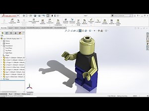 Design a Lego Use Solidworks