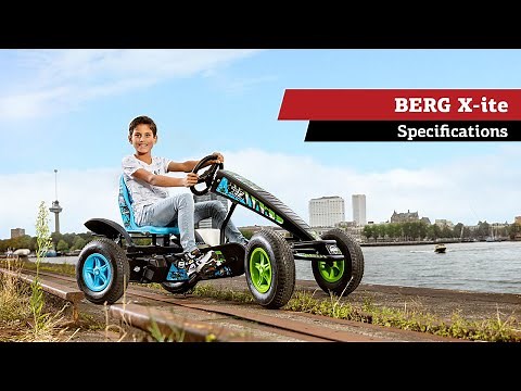 BERG X-ite pedal go-kart | specifications