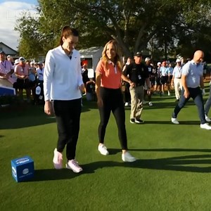 A quick chat with Caitlin Clark and Golf Channel this morning 👊 | LPGA