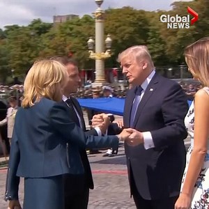 95K views · 1K reactions | Donald J. Trump and Emmanuel Macron shared...