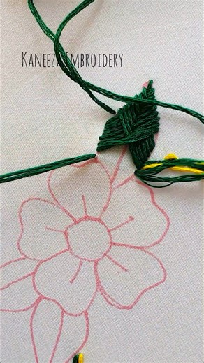 #embroidery #kaneezaembroidery #handembroidery #embroideryart #bordado #bordadoamano #embroiderytutorials | Kaneeza Embroidery