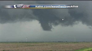 KAKE chaser Bryce Kintigh just a mile west of Sublette watching possible rotation. Complete coverage on KAKE www.kake.com/weather/interactiveradar . | KAKE News