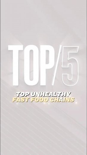 Top 5 Unhealthiest Fast Food Chains in America (Ranked by World Atlas)