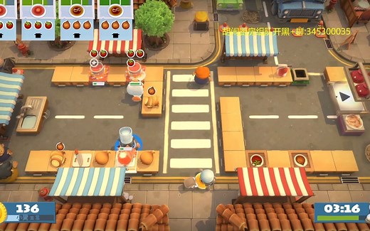Overcooked!All You Can Eat游玩日记Overcooked!1地图开玩